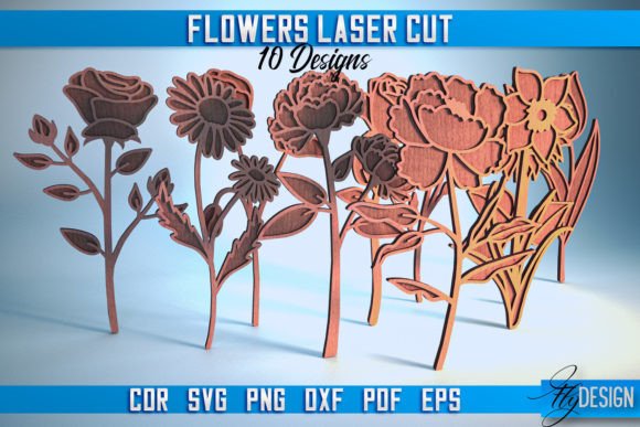 Download Flower Laser Cut SVG | Laser Flower SVG - Flower laser cut Collection
