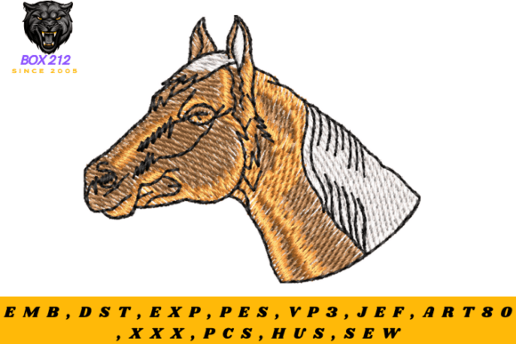 Download Horse Embroidery Design - Premium Resources