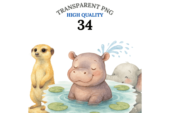 Download 34 Safari Animal Clipart - Safari animal Collection