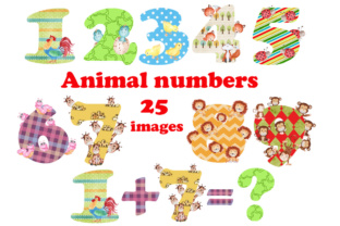 Download Animal Numbers Clipart - Animal numbers Collection